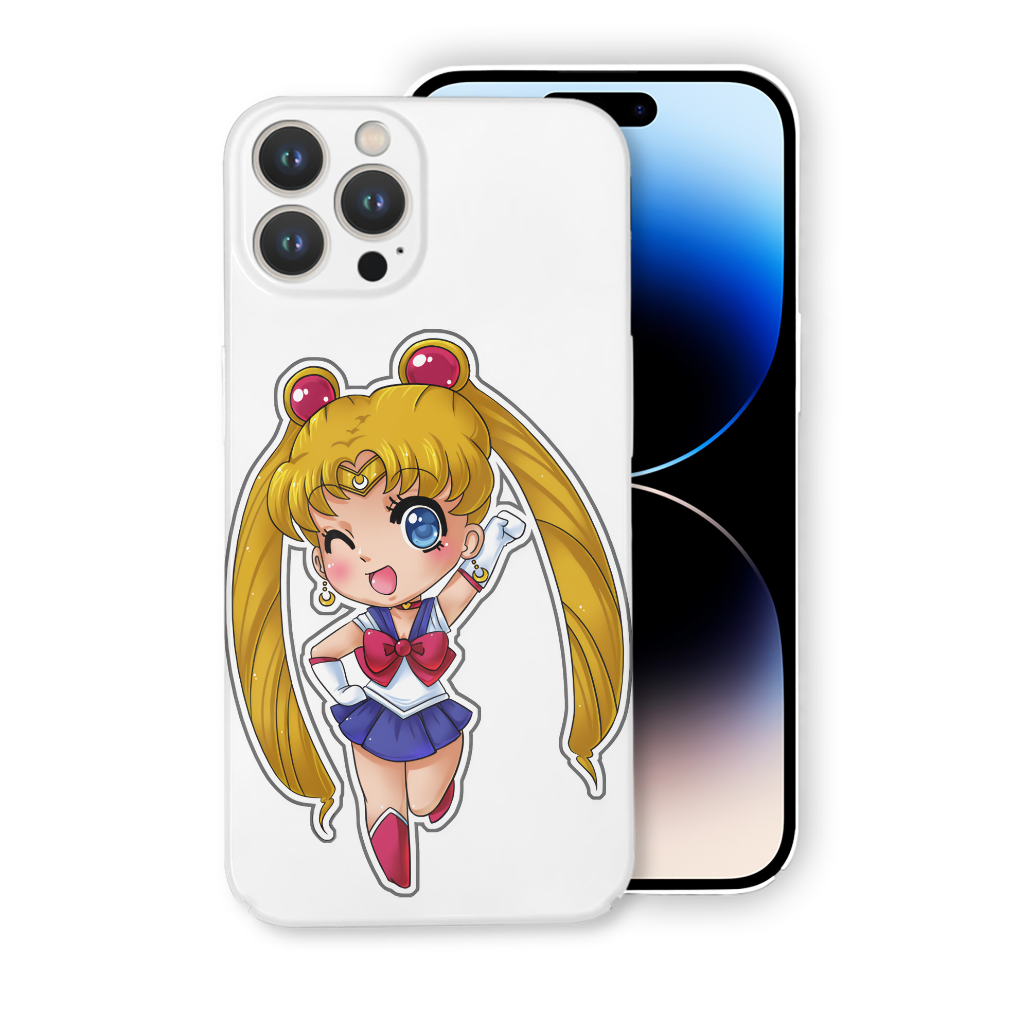 （画像用） 美少女戦士セーラームーン 月野 うさぎ つきの うさぎ Sailor Moon Tsukino Usagi 【iPhone 14シリーズ対応】ハードケース